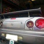 Smoke Red LED Tail Lights Nissan Skyline R34 GTS-T GT-R GT-T RB25DET RB26DETT-5197