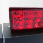 Clear Red LED F1 Brake Fog lights Foglamps for 15-19 Subaru WRX STI VA -3716