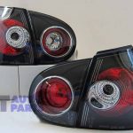 Black Altezza Tail Lights VW GOLF V 03-08 GTi R32 ABT Taillight-3416