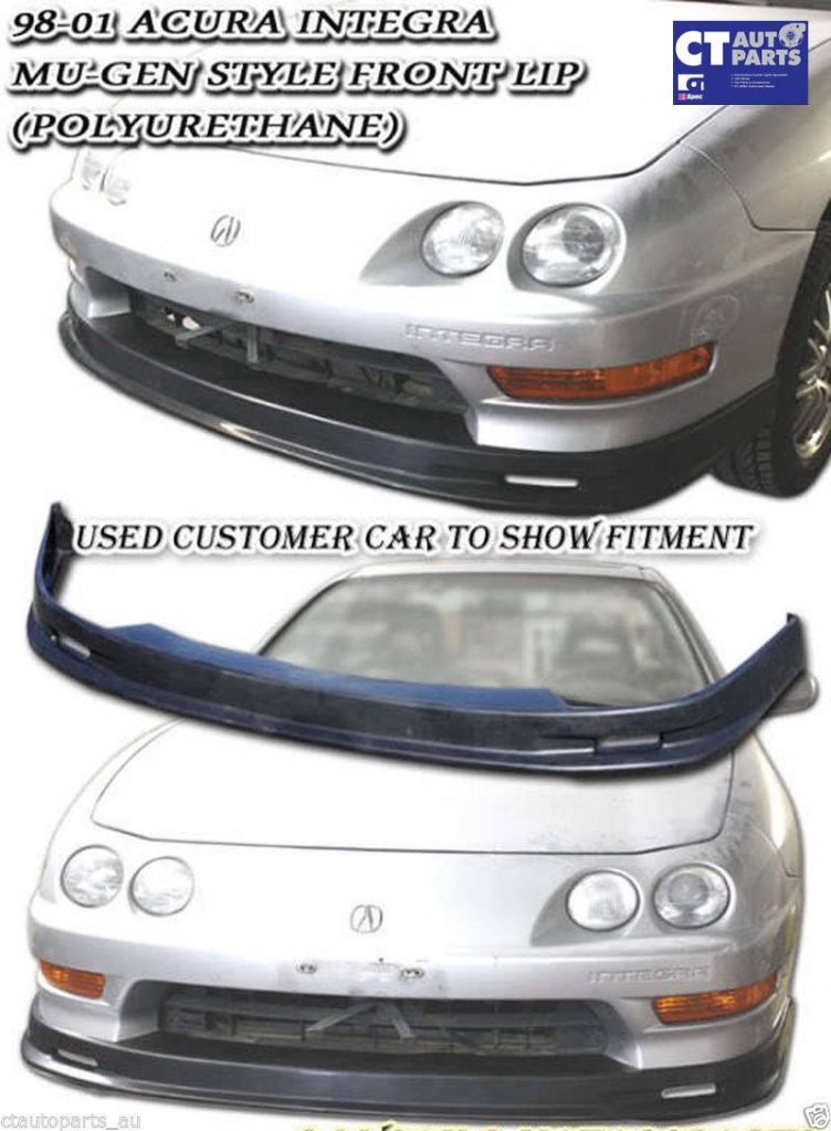 Mugen Style front bumper lip for 93-97 Honda Integra DC2 DC4 Type R VtiR-4166