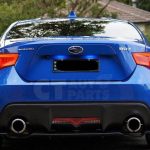 STi Style Rear Lips Bumper Lips for 12-19 Subaru BRZ Toyota 86 GT GTS-4206