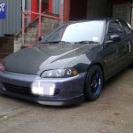 Type R Style Front Lip ( ABS Plastic ) for 92-95 Honda Civic EG 3D Hatch -4751