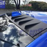 VORTEX GENERATOR Shark Fin Roof Spoiler MY15-2019 SUBARU WRX STI ABS MATTE BLACK-5061