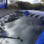 VORTEX GENERATOR Shark Fin Roof Spoiler MY15-2019 SUBARU WRX STI ABS MATTE BLACK-5060