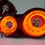 JDM Clear Red 3D LED Stripe Bar Tail Lights for Nissan Skyline GTR R35 VQ38-4810