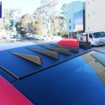 VORTEX GENERATOR Shark Fin Roof Spoiler MY15-2019 SUBARU WRX STI ABS MATTE BLACK-8428