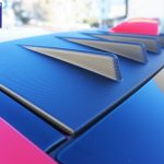 VORTEX GENERATOR Shark Fin Roof Spoiler MY15-2019 SUBARU WRX STI ABS MATTE BLACK-8427