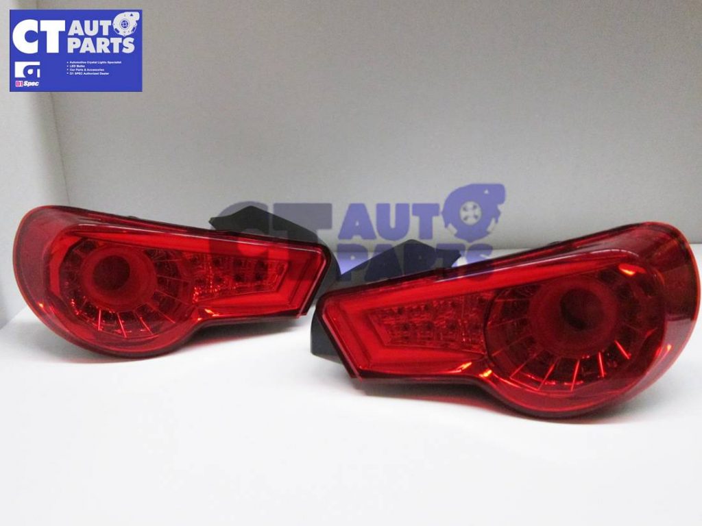 Crystal Eye Clear Red LED Tail light for Toyota 86 GTS Subaru BRZ ZN6-5160