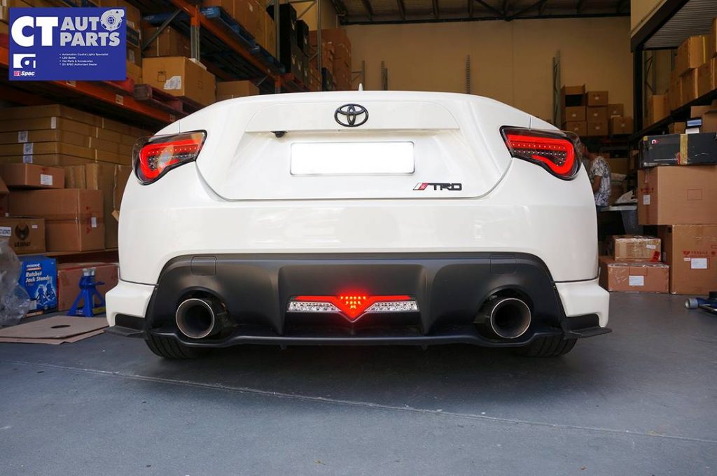 VALENTI Black LED Tail light for Toyota 86 FT86 GT GTS Subaru BRZ -5455