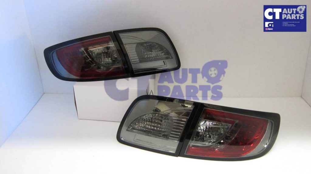 Smoked LED Tail lights for MAZDA 3 4 doors Sedan 03-09 BK Series 1 & 2-5310