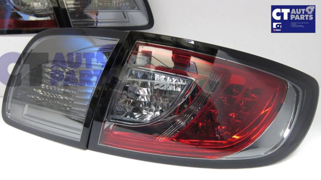 Smoked LED Tail lights for MAZDA 3 4 doors Sedan 03-09 BK Series 1 & 2-5309