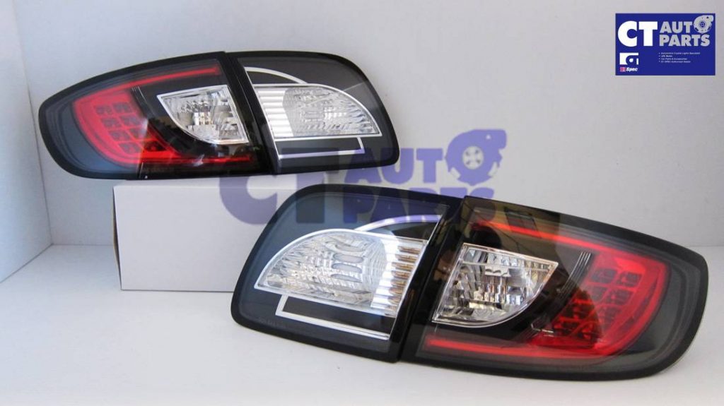 MAZDA 3 4 doors Sedan 03-09 Black LED Tail lights-5321