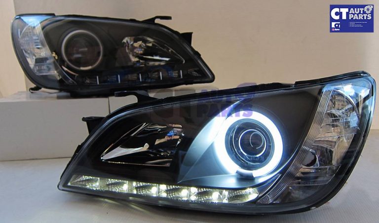 Black DRL AngleEye Projector Headlight for 99-05 LEXUS IS200 IS300 ...