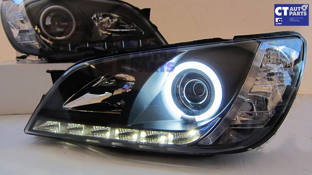 Black CCFL DRL Projector Headlights for 99-05 Lexus IS200 IS300 Toyota ...