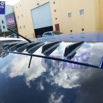 Carbon Style Vortex Generator Roof Spoiler for 07-17 Mitsubishi Lancer CJ VRX -5445