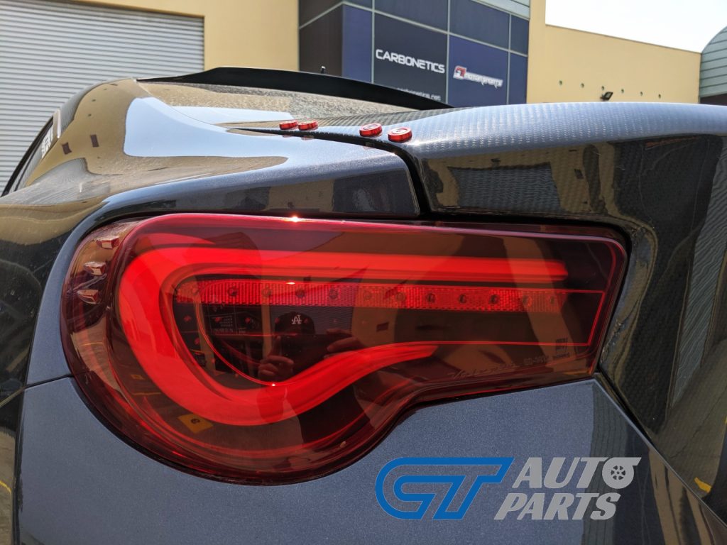 Valenti Smoke Red LED Tail light Toyota 86 GTS Subaru BRZ Seqnential Blinker -0