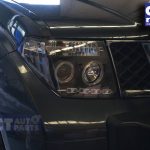 ANGEL-EYES Black HeadLight for PathFinder R51 Nissan Navara D40 CLR-6432