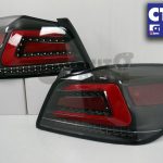 Full LED Black Red Bar Tail lights for 2015-2019 Subaru WRX/ WRX STI -5609