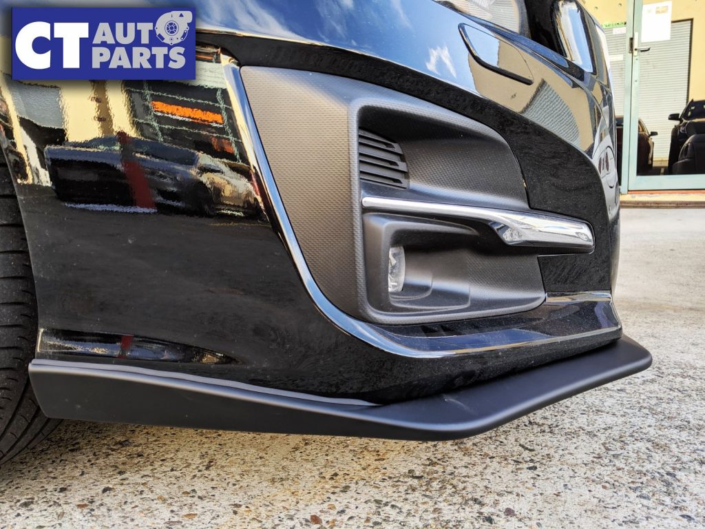 STI Style Front Bumper Lip Spoiler for 14-17 Subaru LEVORG STI Matte Black -10575