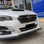 STI Style Front Bumper Lip Spoiler for 14-17 Subaru LEVORG STI Matte Black -14101