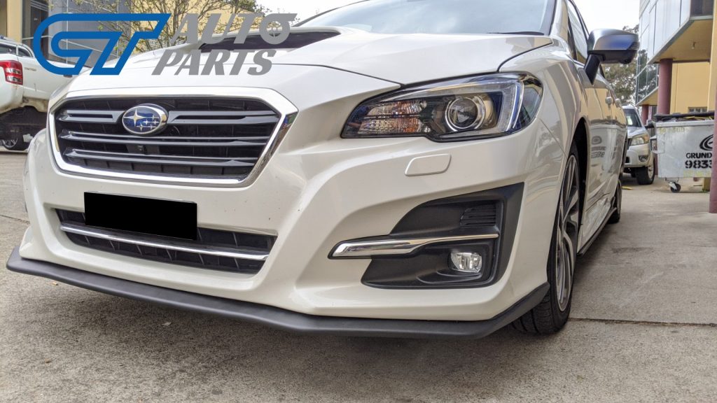 STI Style Front Bumper Lip Spoiler for 14-17 Subaru LEVORG STI Matte Black -0