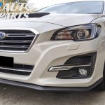 STI Style Front Bumper Lip Spoiler for 14-17 Subaru LEVORG STI Matte Black -14106