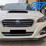 STI Style Front Bumper Lip Spoiler for 14-17 Subaru LEVORG STI Matte Black -14107