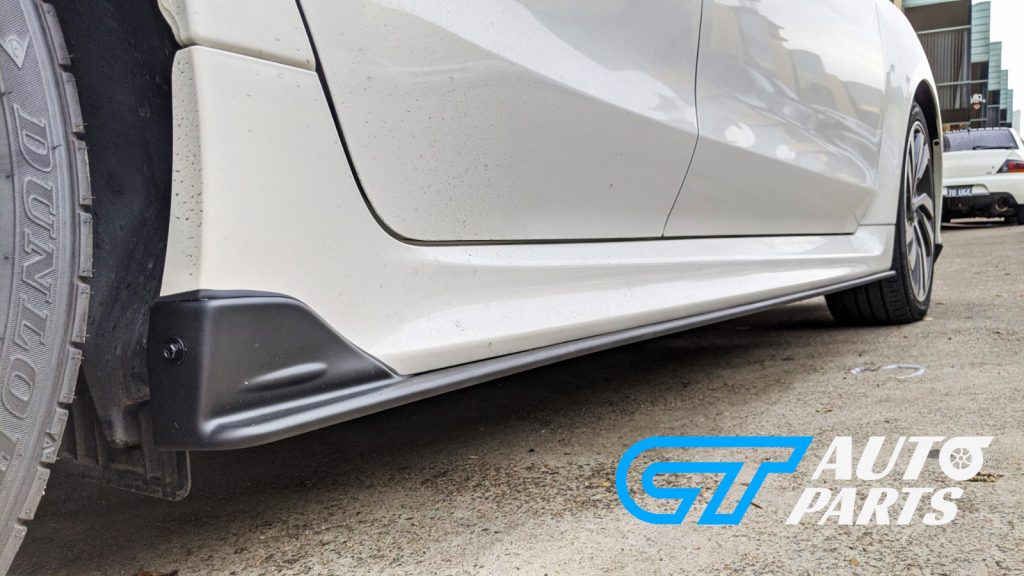 STI Style Side Skirt Side Extension for 14-19 Subaru LEVORG Wagon -0