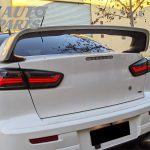 Smoked FULL LED Tail Lights DYNAMIC for MITSUBISHI LANCER CJ CF 07-17 VRX EVO X -13808