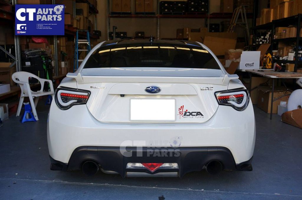 VALENTI Black LED Tail light for Toyota 86 FT86 GT GTS Subaru BRZ -6028