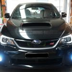 LED 3D DRL Projector Head Lights for 08-13 Subaru Impreza WRX 08-13 HALOGEN TYPE -6873