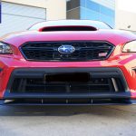 CT AUTO MP FRONT Bumper Lip for 14-18 SUBARU WRX STI V1 Matte Black-8435