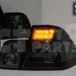 LED Light Bar Tail Lights BMW E46 98-01 4D Sedan 318i 320i 323i 330i SMOKED-6106