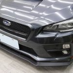 CT AUTO MP FRONT Bumper Lip for 14-18 SUBARU WRX STI V1 Matte Black-6219