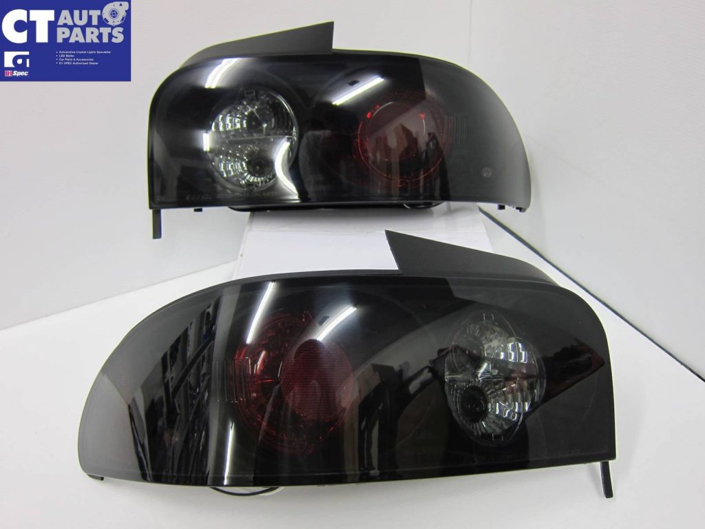 Smoked Tint Altezza Tail Lights for 92-00 SUBARU Impreza WRX STI Sedan GC8 RX -0