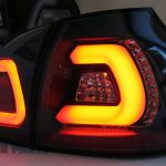 Black 3D Full LED Tail lights VolksWagen VW Golf V 03-08 GTI GT R32 Taillight-6154