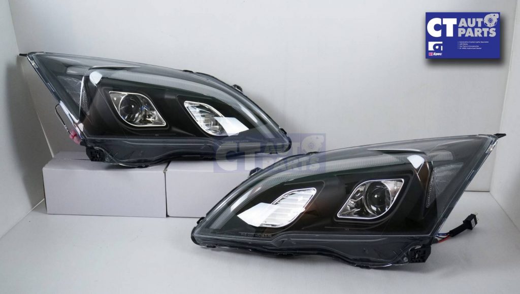 LED DRL Looks Projector Headlights for Honda CR-V CRV 07-12-6654