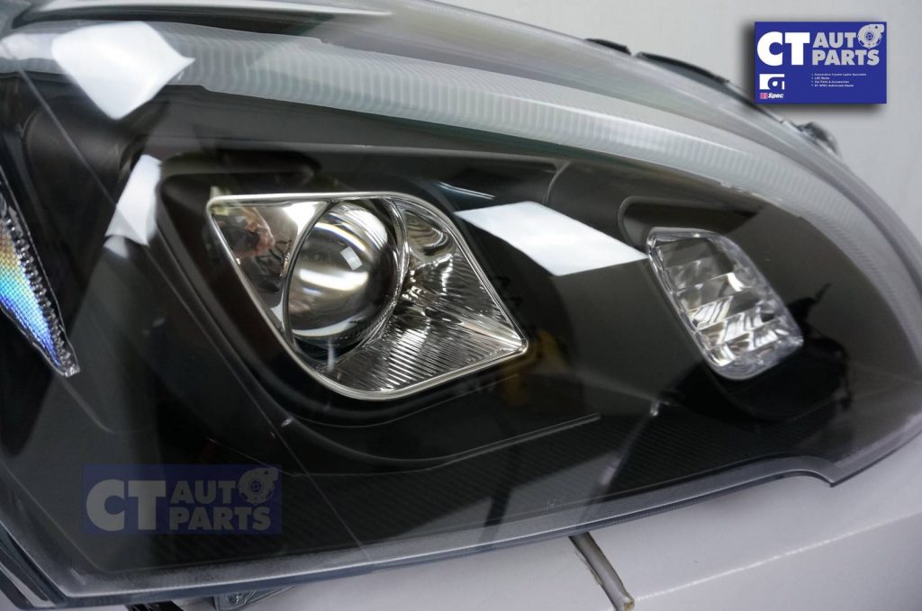 LED DRL Looks Projector Headlights for Honda CR-V CRV 07-12-6653