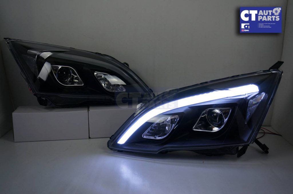 LED DRL Looks Projector Headlights for Honda CR-V CRV 07-12-6656