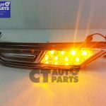 Clear LED Indicator Signal Light DRL for Nissan Skyline GTR R35 VQ38-6489