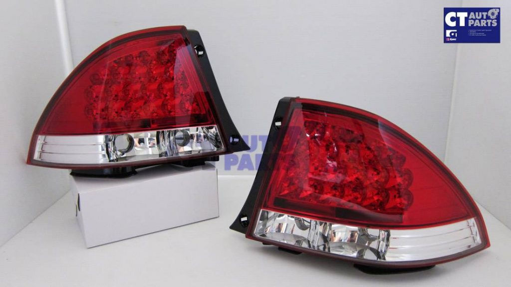 JDM Clear Red LED Tail Lights for 99-05 LEXUS IS200 IS300 Toyota Altezza-6612