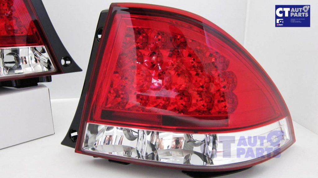 JDM Clear Red LED Tail Lights for 99-05 LEXUS IS200 IS300 Toyota Altezza-6614