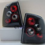 Black Altezza Tail Lights Holden Opel Astra G 98-04 G TS 2D 4D Sedan -6458