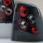 Black Altezza Tail Lights Holden Opel Astra G 98-04 G TS 2D 4D Sedan -6454