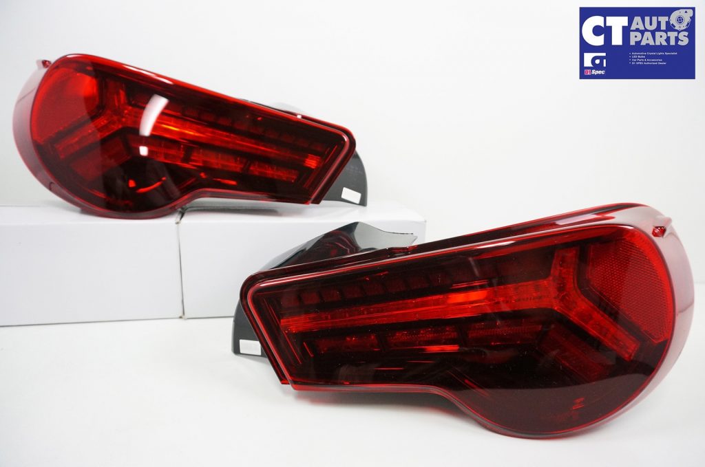 TOMS V2 LED Tail lights Dynamic Blinker for Toyota 86 GT GTS Subaru BRZ ZN6 TOM'S-8336