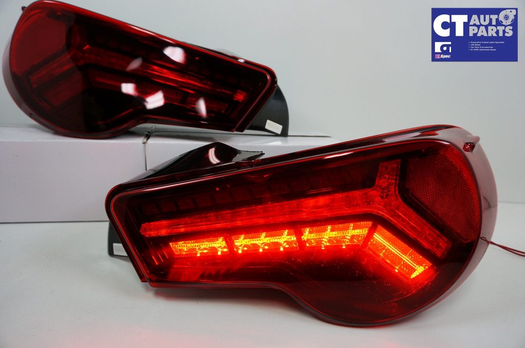 TOMS V2 LED Tail lights Dynamic Blinker for Toyota 86 GT GTS Subaru BRZ ZN6 TOM'S-8338