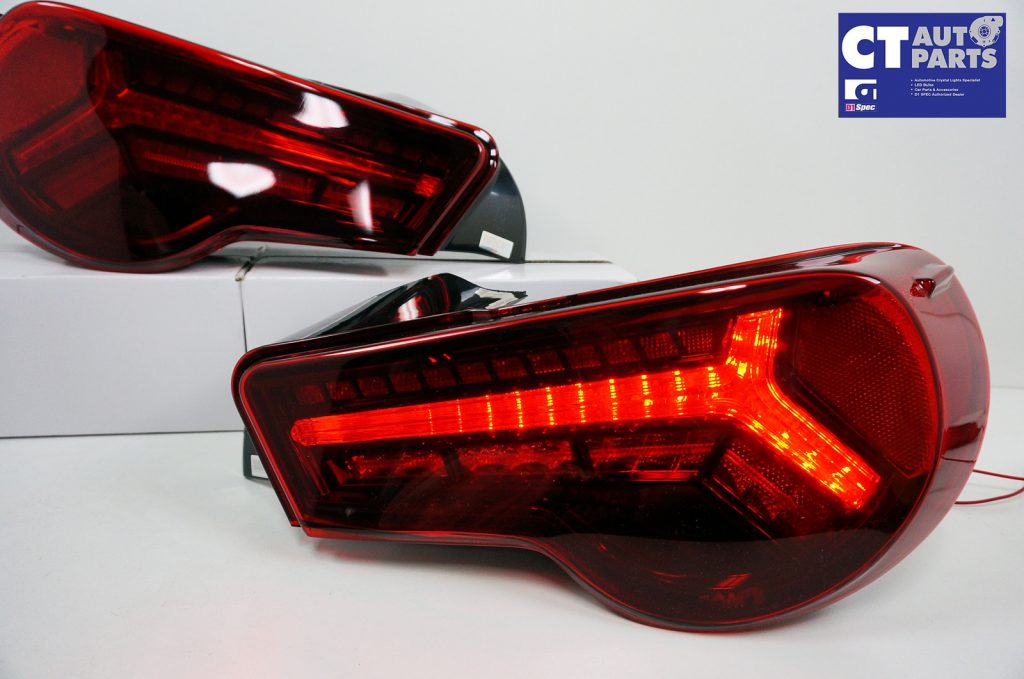 TOMS V2 LED Tail lights Dynamic Blinker for Toyota 86 GT GTS Subaru BRZ ZN6 TOM'S-8339