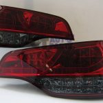 Red Smoked LED Tail Lights AUDI Q7 05-10 Taillight RS QUATTRO FSi TDI-0