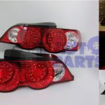 Clear Red LED Tail light for 01-03 Honda Integra DC5 Type S Type R -6921