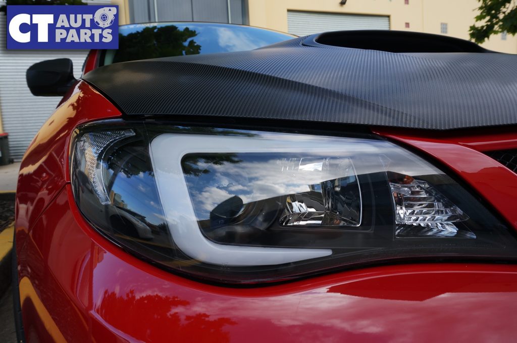 LED 3D DRL Projector Head Lights for 08-13 Subaru Impreza WRX 08-13 Dynamic Indicator -9170